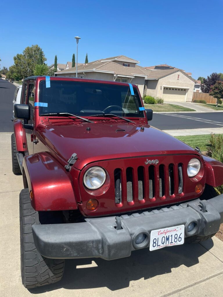 2009 Jeep Wrangler Windshield DW1668