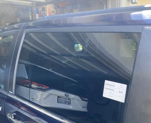 2013 Chrysler Town Driver Side Rear Window Left Rear DD11374 YPY door glass replacement in Elk Grove, California 95757.